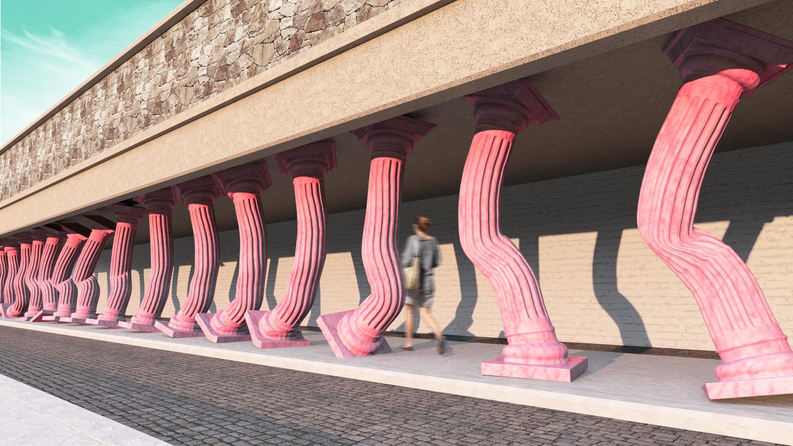 The Walking Colonnade, image 2